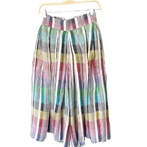 Colorful Striped Vintage Pants